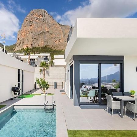 Casa Con Piscina Privada Polop Villa Exterior foto