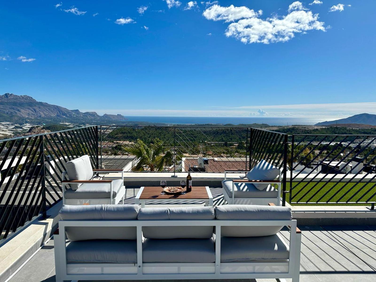 Casa Con Piscina Privada Polop Villa Exterior foto