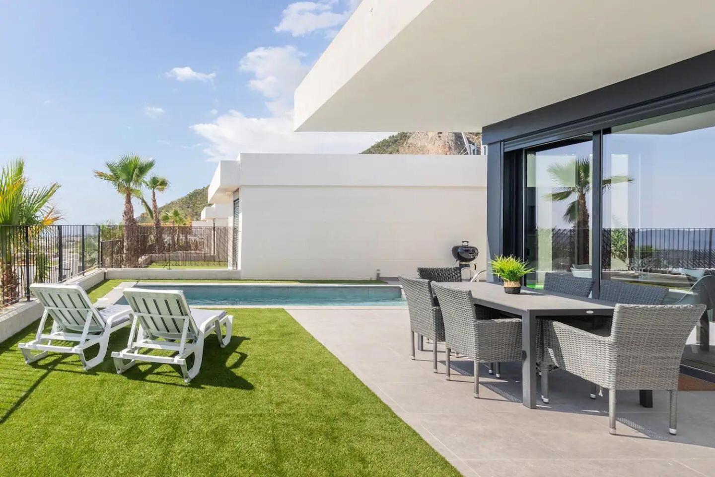 Casa Con Piscina Privada Polop Villa Exterior foto