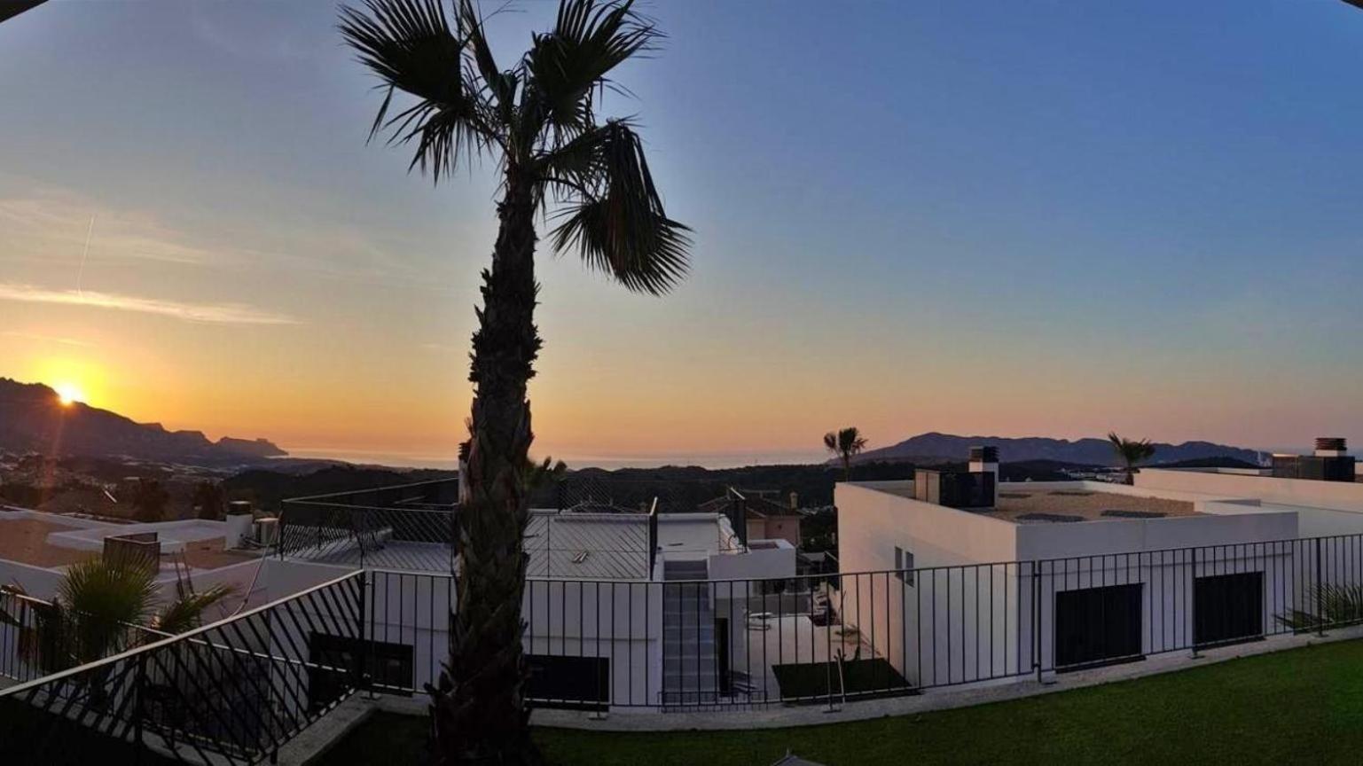 Casa Con Piscina Privada Polop Villa Exterior foto